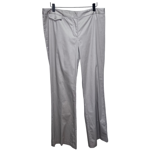 Tommy Hilfiger Tan Pinstripe Trousers Size 12 - Picture 1 of 7